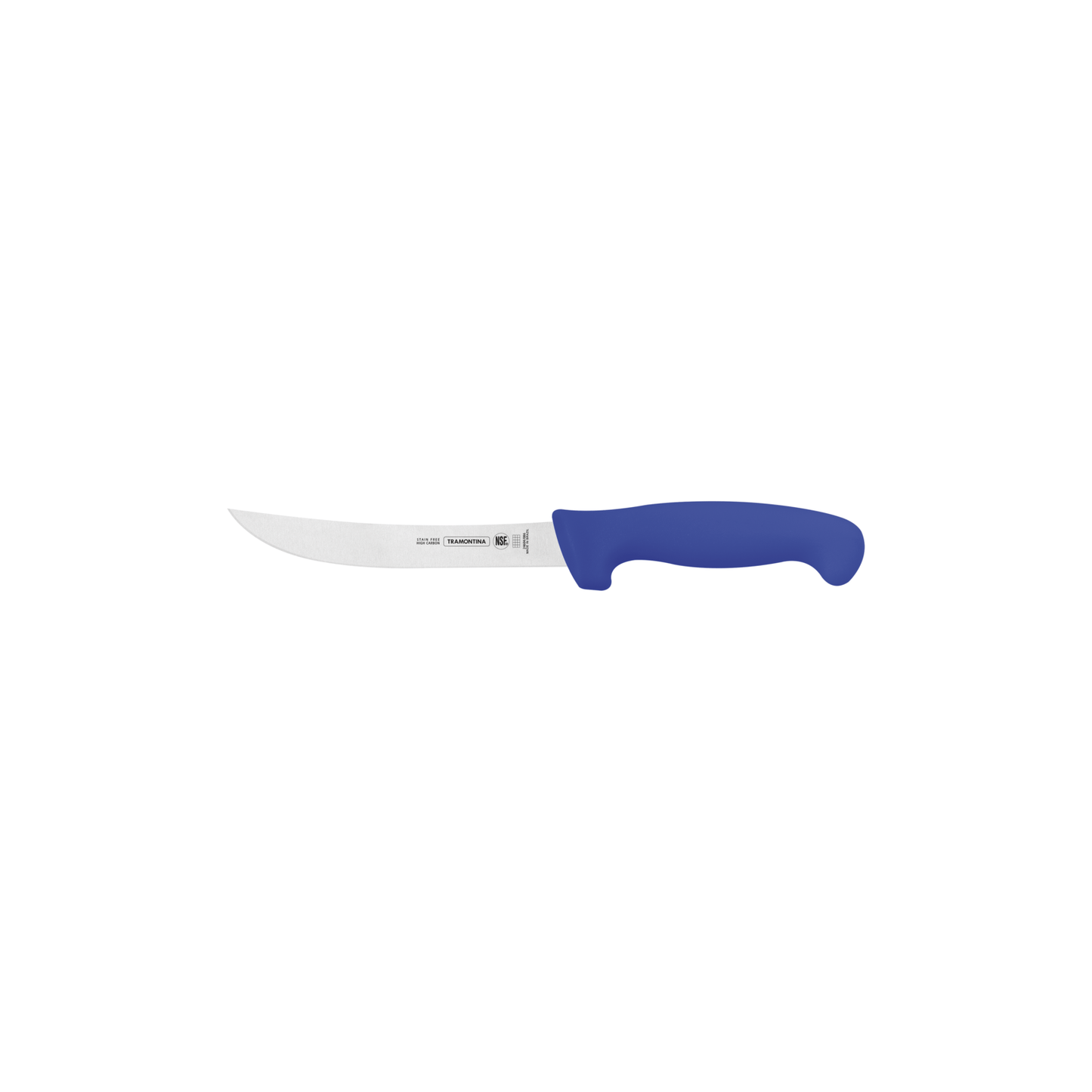 Cuchillo para deshuesar flexible curvo 6" Profesional azul