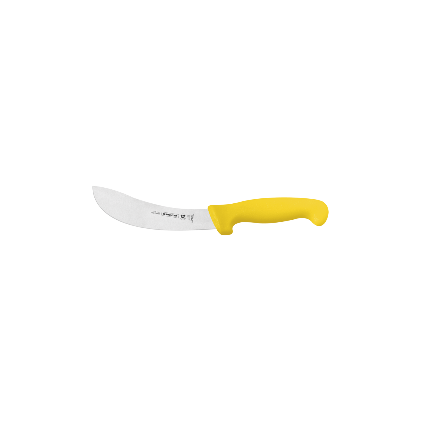 Cuchillo para despellejar Curvo 6" Profesional amarillo