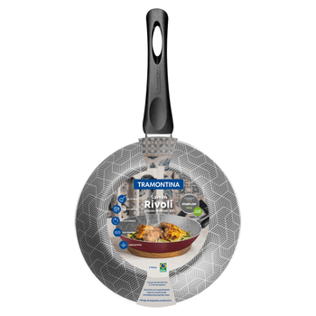 Sartén Rivoli en Aluminio con Revestimiento Interno y Externo Antiadherente Starflon Max y Mango Baquelita 28 cm 2 L