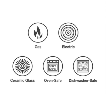 Sarten Porcelanizado 20cms. Naranja