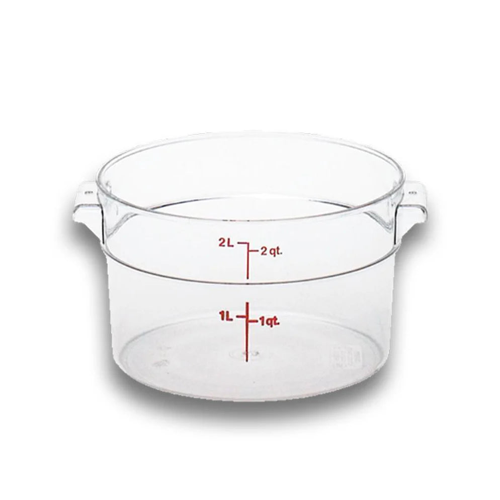 CONTENEDOR TRANSPARENTE 2 qt