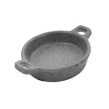 SALSERITA REDONDA MELAMINA GRIS