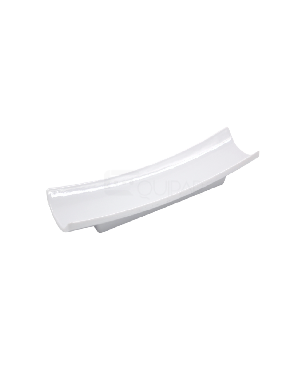 PLATO CANOA 40 CMS MELAMINA BLANCA