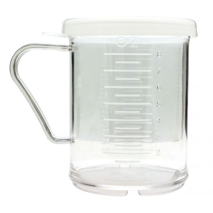 ESPOLVOREADOR CON ASA, 3 TAPAS DIF. PERFORACIÓN, POLICARBONATO 10 oz / 280 gr