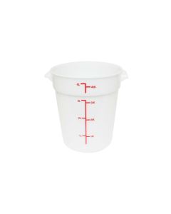 RECIPIENTE REDONDO DE 4 LTS, POLIETILIENIO