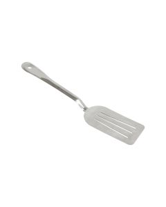 VOLTEADOR DE PANQUEQUES RANURADO, HOJA Y MANGO DE ACERO INOXIDABLE, 6 X 3 X 14 pg
