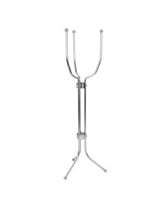 BASE TRIPIE PLEGABLE PARA CHAMPAÑERA SLWB001, ACERO INOXIDABLE