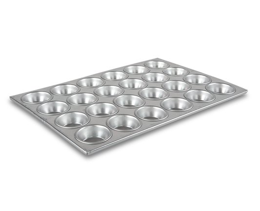 CHAROLA PARA MUFFIN (24 PZS), ALUMINIO