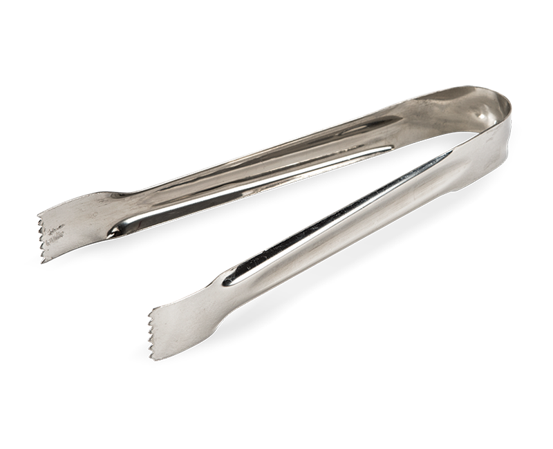 PINZA PARA HIELO, ACERO INOXIDABLE