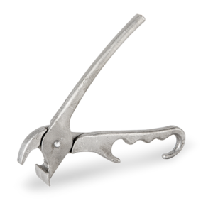 PINZA PARA CHAROLA EN ALUMINIO PARA TRABAJO PESADO
