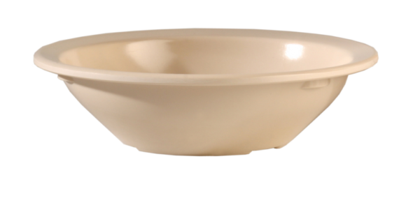 PLATO PARA CEREAL 333 ML (12.5 CM X 5.5 CM),ECONOMICA  MELAMINA BEIGE