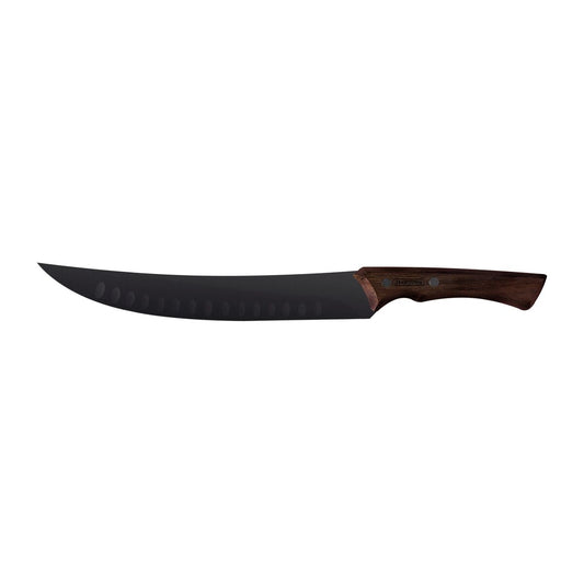 Cuchillo para carnicero 10" Churrasco black. Lámina de Acero Inoxidable Oscurecido y Mango de Madera