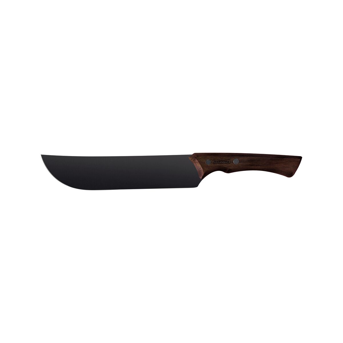 Cuchillo para carne 8" Churrasco Black. Lámina de Acero Inoxidable Oscurecido y Mango de Madera