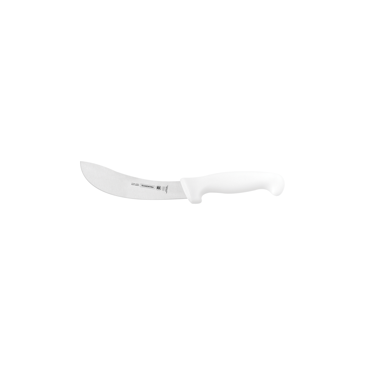 Cuchillo para despelleja curvo 6" Profesional blanco