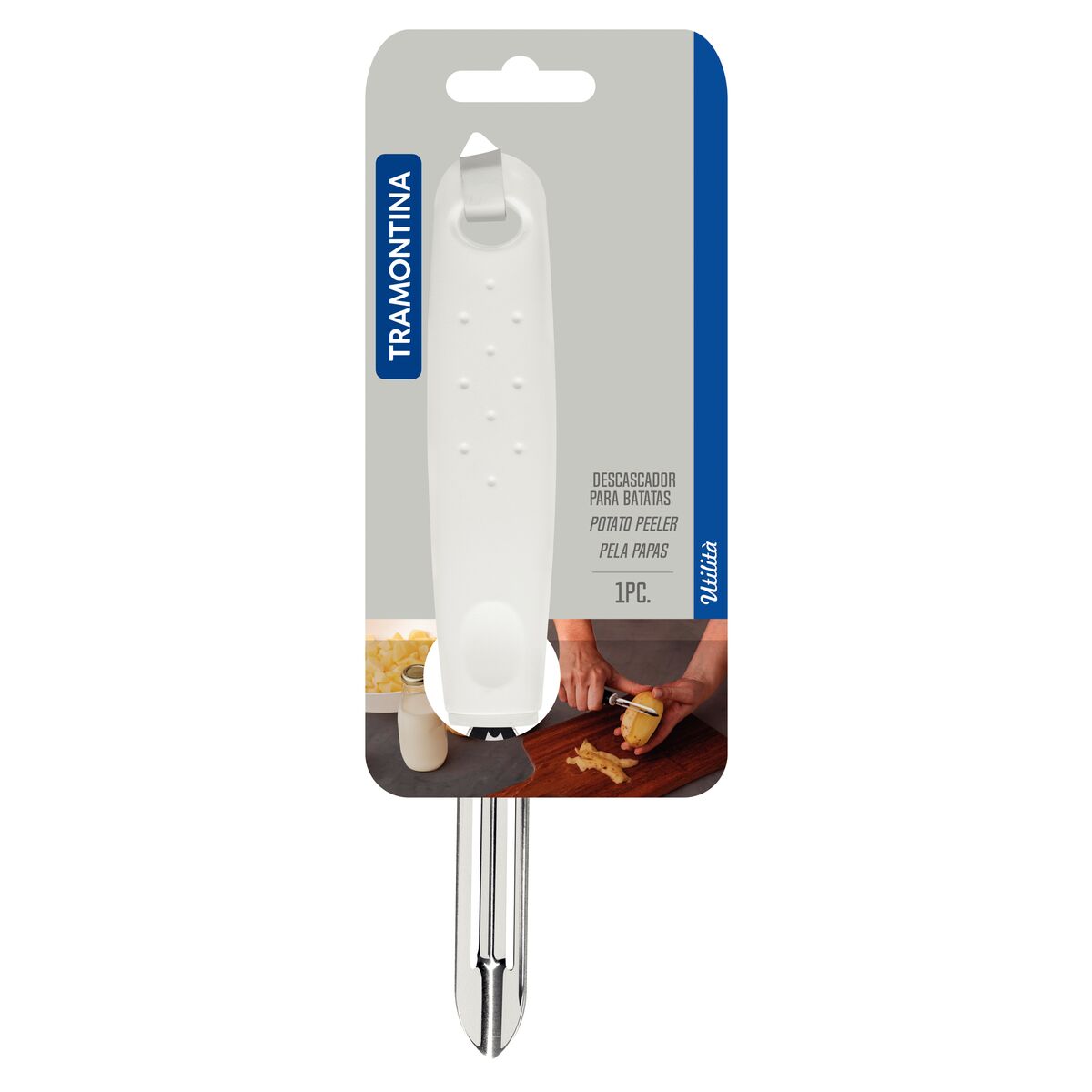 Pela Papas. UtilitY.Blanco