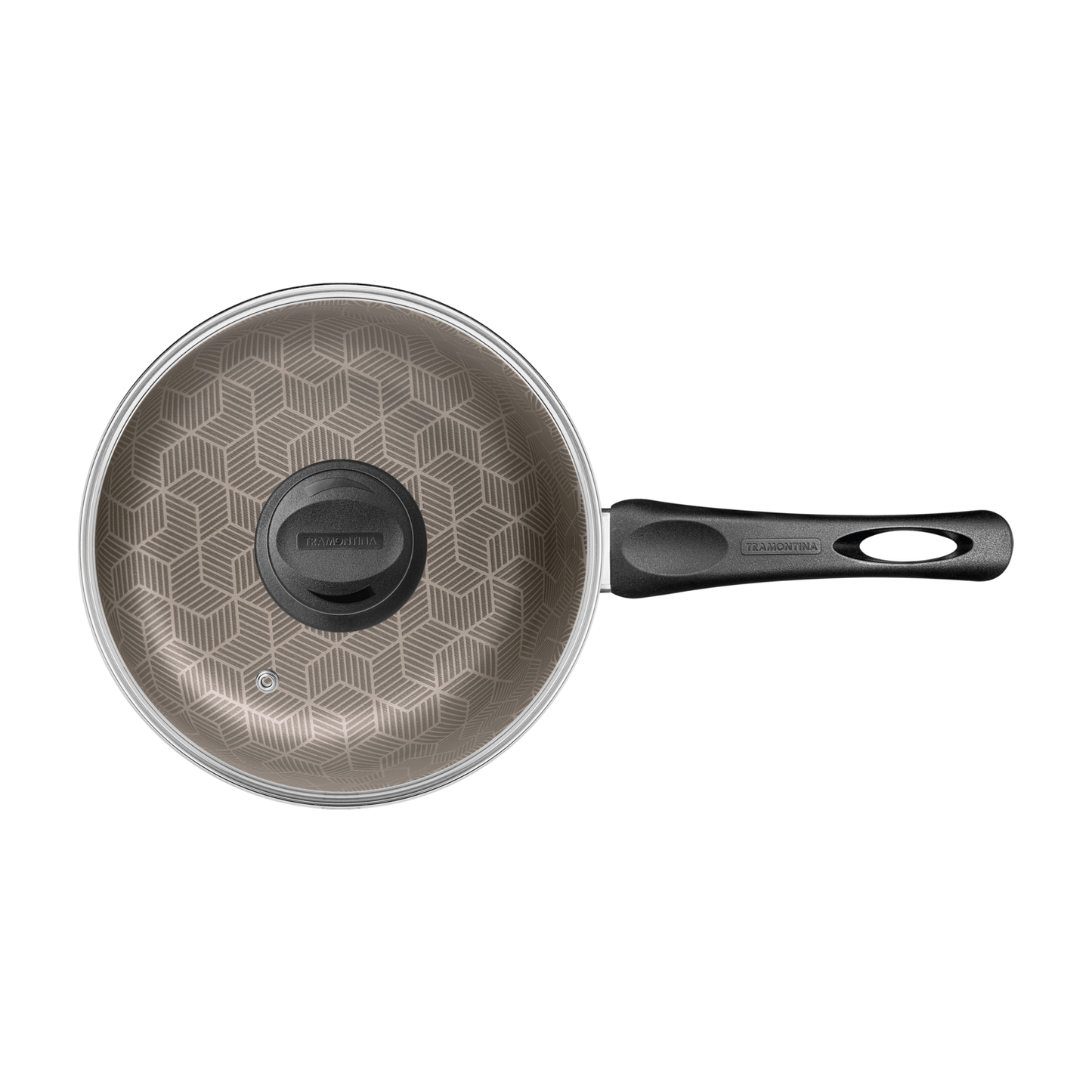 Olla París 2.0mm roja 18 cm 1.8L. Revestimiento Interno y Externo Antiadherente Starflon