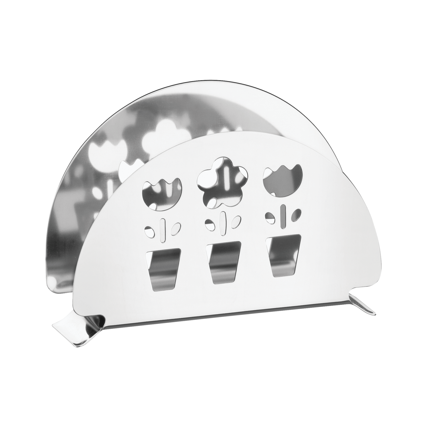 Servilletero Acero Inoxidable, con Figuras