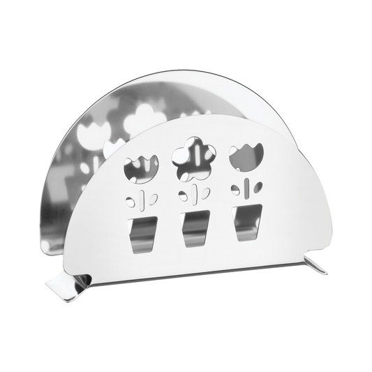 Servilletero Acero Inoxidable, con Figuras