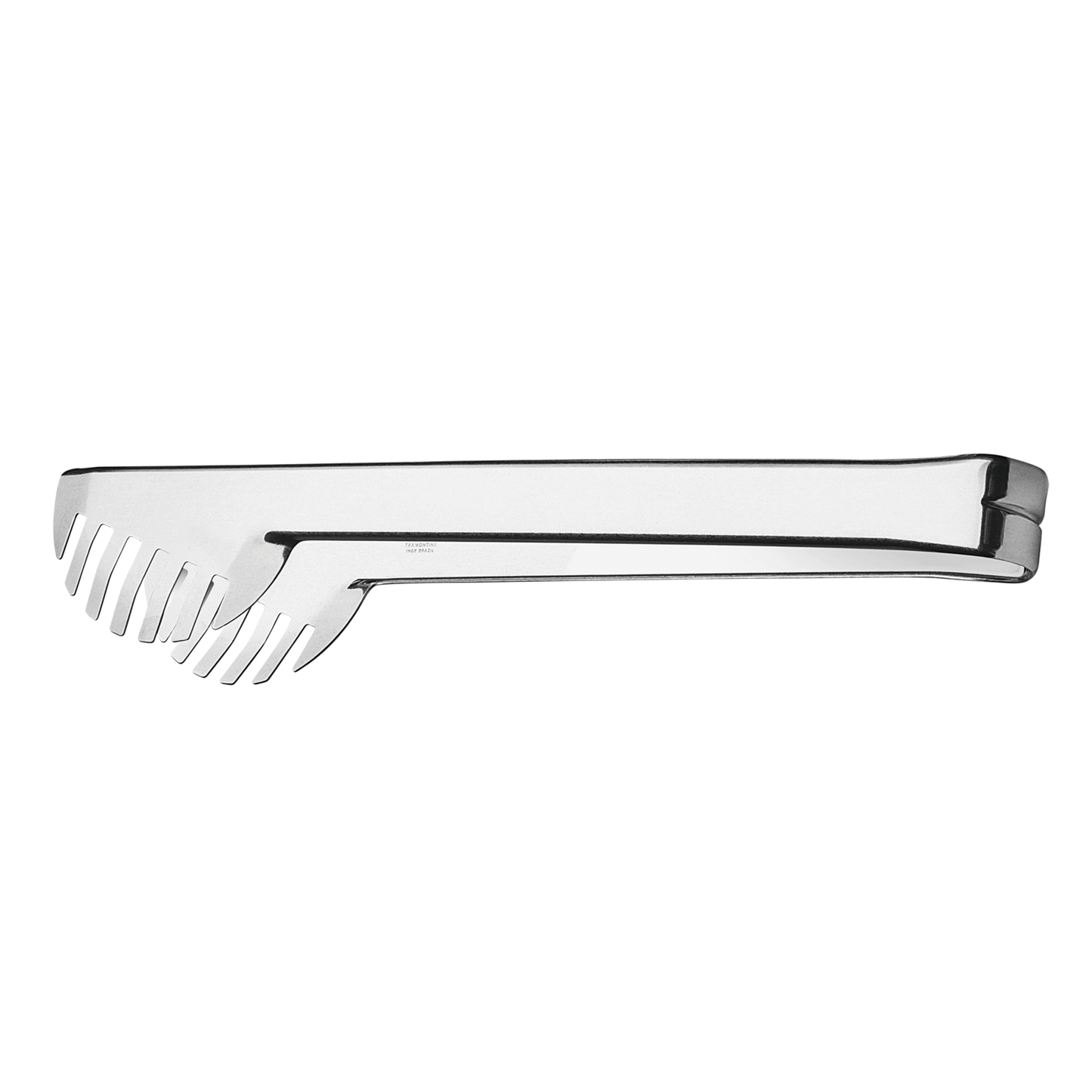 pinza para pasta 280x48x48mm. mango largo Utility de acero inoxidable