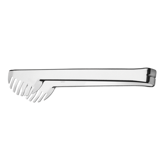 pinza para pasta 280x48x48mm. mango largo Utility de acero inoxidable