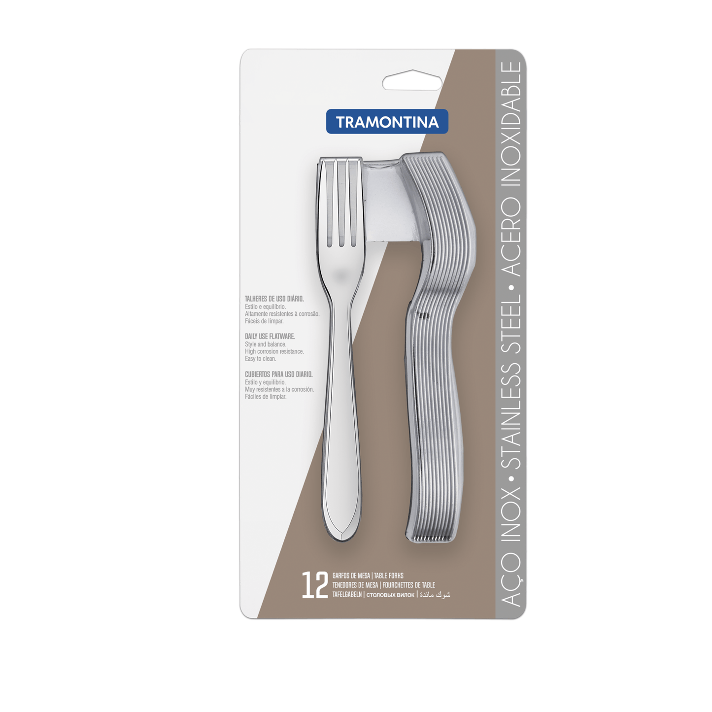 Tenedor 12  para mesa Laguna