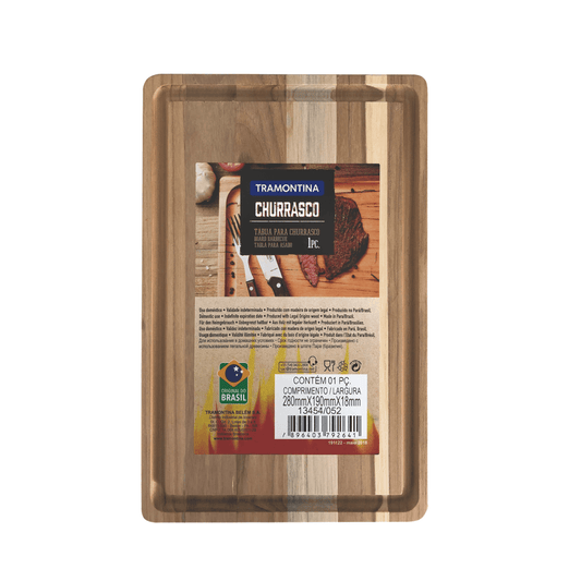 TABLA ASADO  28X19X1,8 JTB LJD