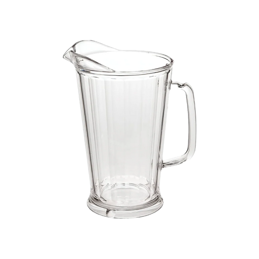 JARRA PARA AGUA  CÓNICA TRANSPARENTE,  POLICARBONATO, 64 oz / 1.9 lt