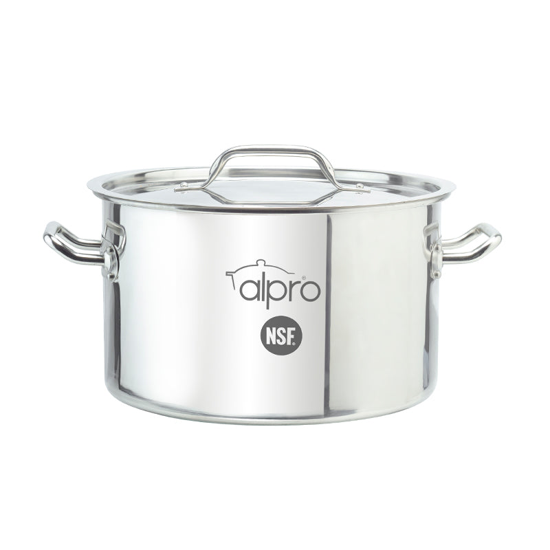 MEDIA OLLA 35*22 DE 18 lts. ACERO INOXIDABLE.