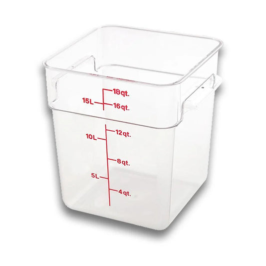 CONTENEDOR TRANSPARENTE 18 qt