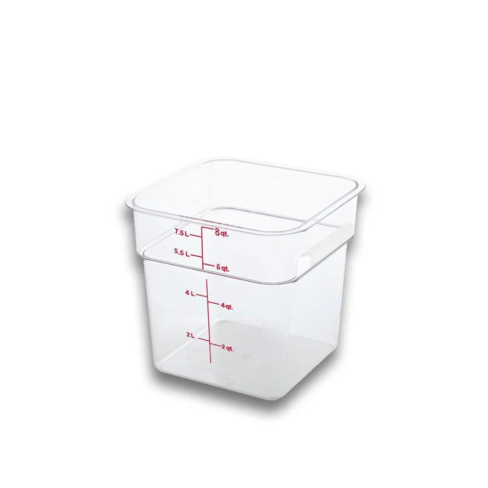 CONTENEDOR TRANSPARENTE 8 qt