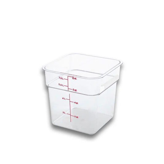 CONTENEDOR TRANSPARENTE 8 qt