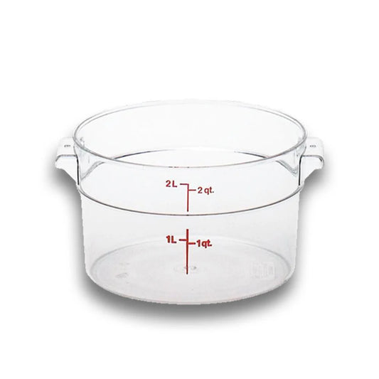 CONTENEDOR TRANSPARENTE 2 qt