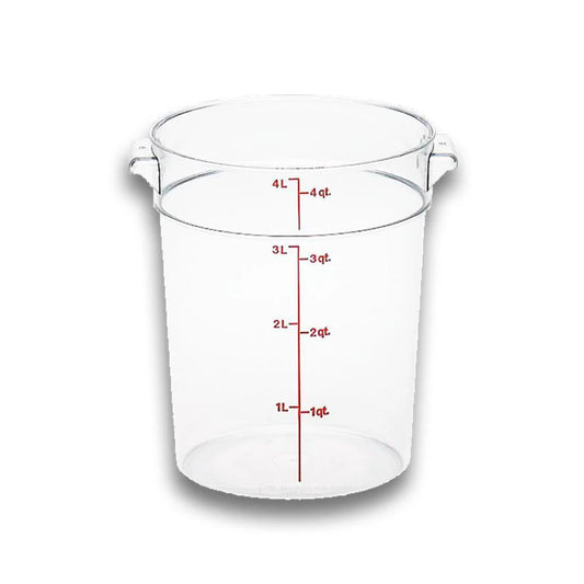 CONTENEDOR TRANSPARENTE 4 qt