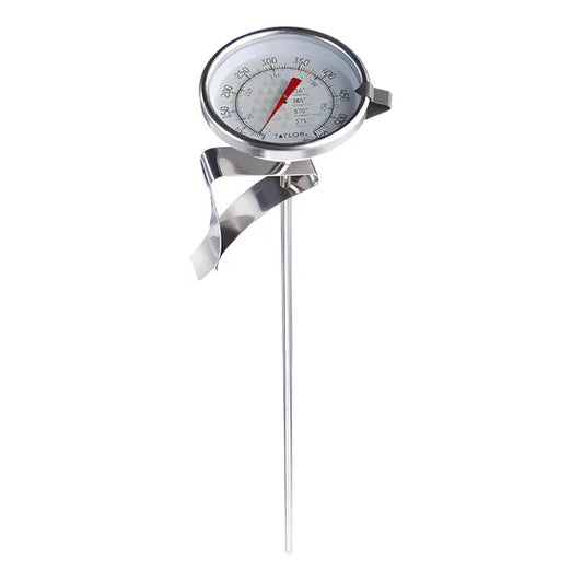 TERMOMETRO PARA FREIDORA Y DUCLE 2" DE DIAMETRO 12" DE LARGO 50F A 500F