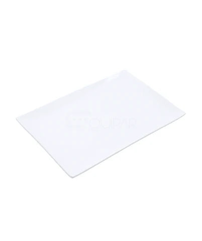 Plato 24*16cms. Blanco