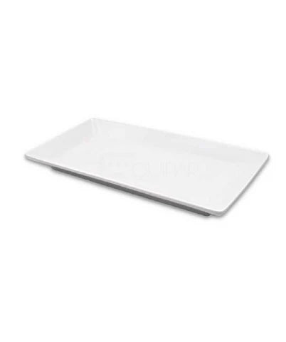 Plato 24*16cms. Blanco