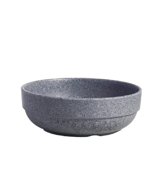BOWL MELAMINA DE LUJO COLOR GRIS 350 ML