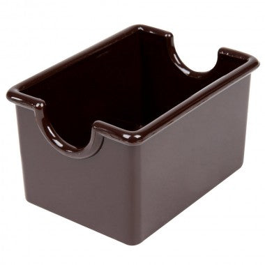 CAJA PARA SOBRES DE AZUCAR CAFÉ