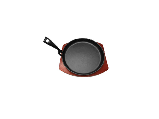 PLATO DE CARNE CON BASE Y AGARRADERA. SET 3 PIEZAS 9.5 pg