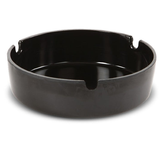 CENICERO, MELAMINA, COLOR: NEGRO   100% MELAMINA