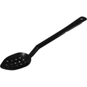 CUCHARA POLICARBONATO PERFORADA NEGRA 13 pg