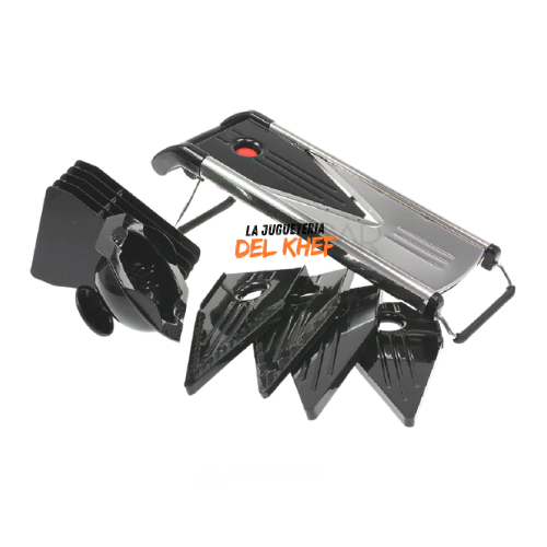 MANDOLINA PROFESIONAL GOURMET REBANA 1.5,2.5,3.5MM Y JULIANA,3.5*3.5,7*7MM,AI