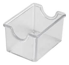 Caja para Sobres. Transparente