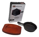 PLATO SARTÉN REDONDO CON BASE. SET 2 PIEZAS 5.5 pg