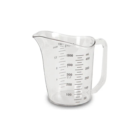 JARRA MEDIDORA 1/4 LITRO, POLICARBONATO