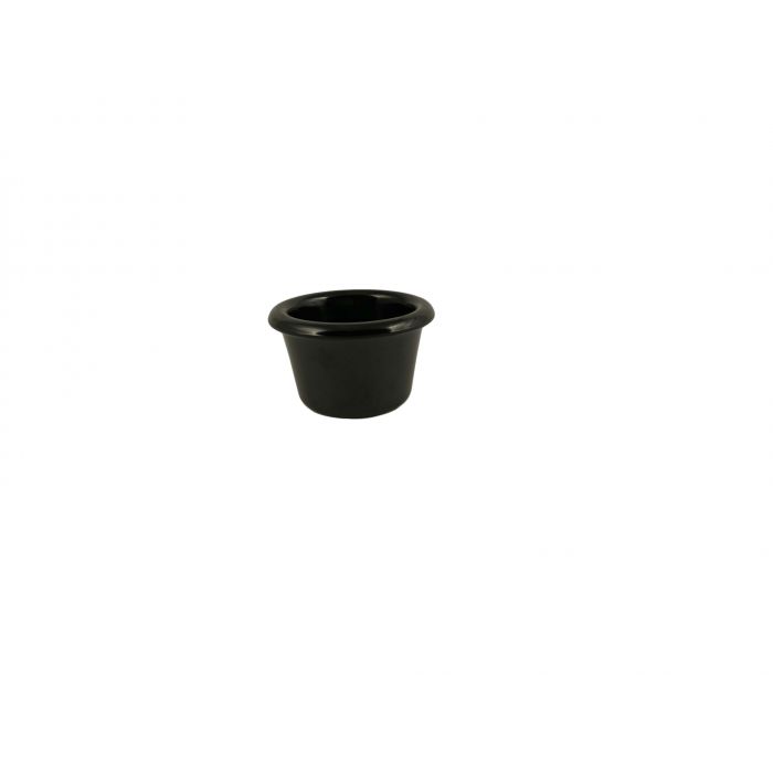 RAMEKIN LISO 2-7/8 pg, CAPACIDAD 2.5 oz, NEGRO