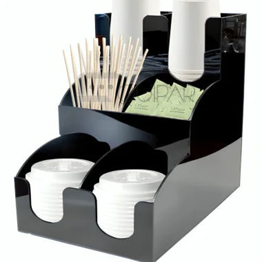 ORGANIZADOR DE VASOS DE CAFE 3 PISOS 2 LINEAS