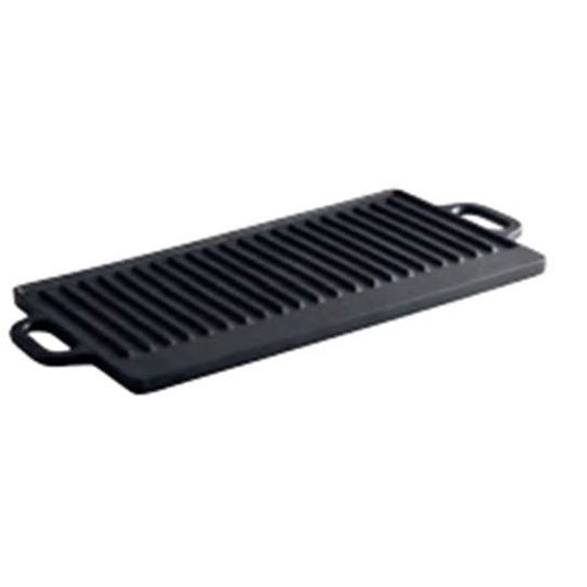PLANCHA Y GRILL 20 X 9.4”/48 X 23 CM HIERRO FUNDIDO
