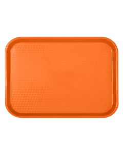 CHAROLA POLIPROPILENO (10" X 14"), NARANJA