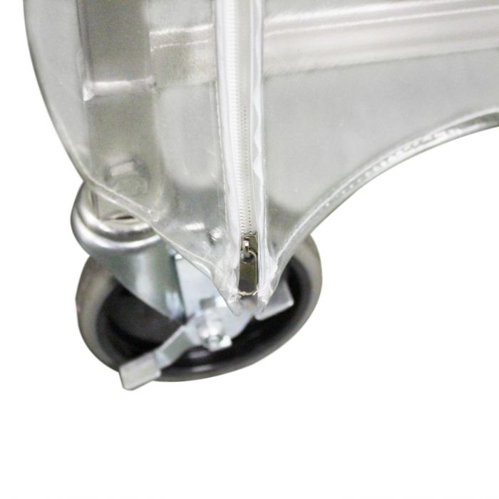 FORRO PARA ESPIGUERO (RACK) DE 20 CHAROLAS  TRANSPARENTE